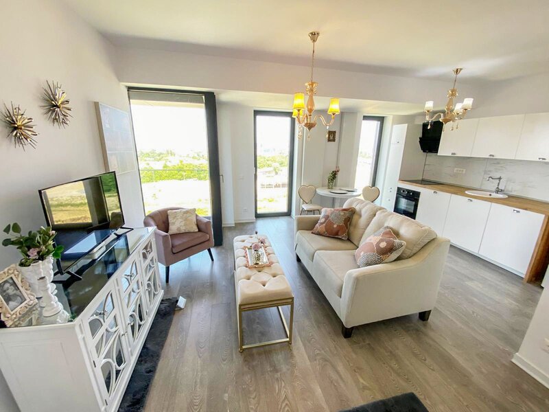 Cloud 9, Aviatiei, nord, studio dublu, TVA 0%, mobilat, parcare.